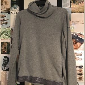 Women’s Nike Grey Cowl-neck Top